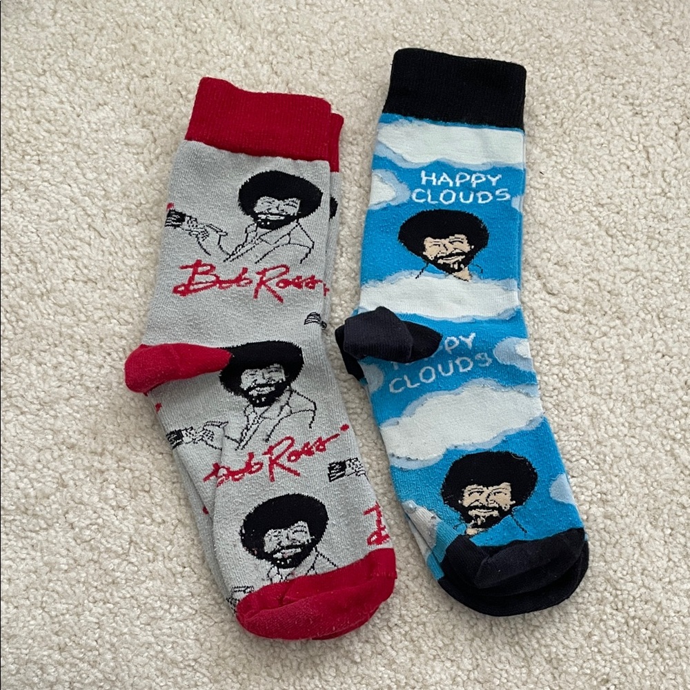 Men's Bob Ross Socks 2-pair Set
